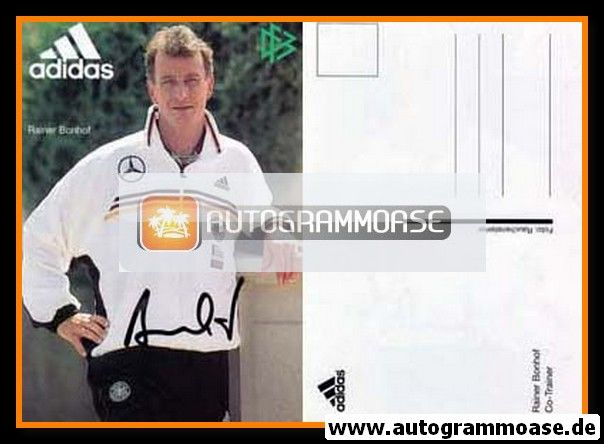 Autogramm Fussball | DFB | 1998 Adidas | Rainer BONHOF