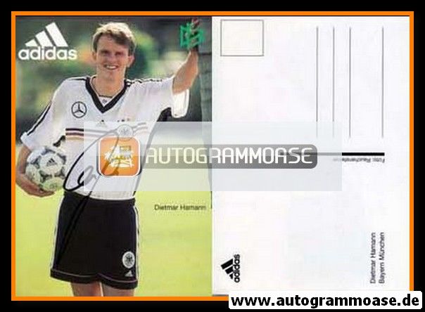 Autogramm Fussball | DFB | 1998 Adidas | Dietmar HAMANN