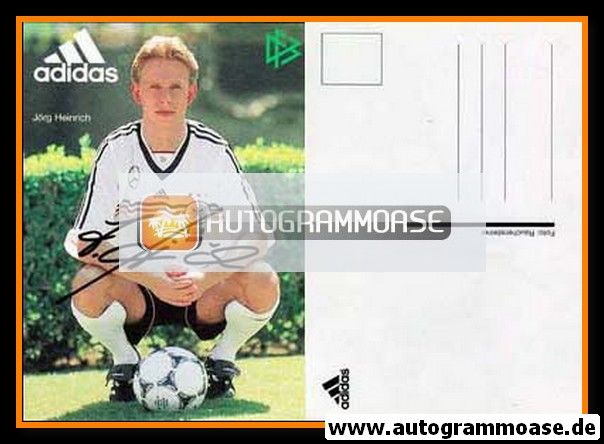 Autogramm Fussball | DFB | 1998 Adidas | Jörg HEINRICH (ohne Name)