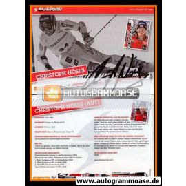Autogramm Ski Alpin | Christoph NÖSIG | 2008 (Blizzard)