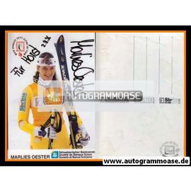 Autogramm Ski Alpin | Marlies OESTER | 1990er (Swiss Ski) 1