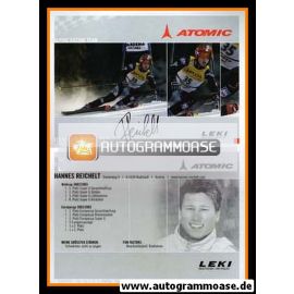 Autogramm Ski Alpin | Hannes REICHELT | 2003 (Collage Color) Atomic