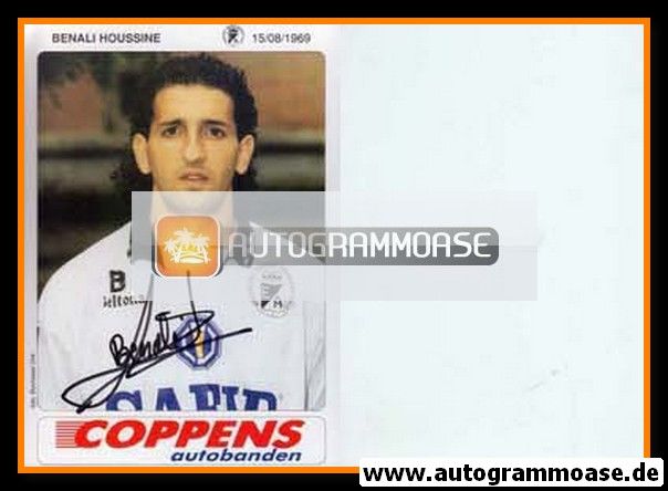 Autogramm Fussball | SC Eendracht Aalst | 1995 | Houssine BENALI