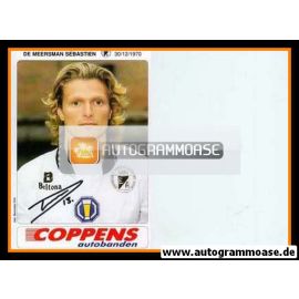 Autogramm Fussball | SC Eendracht Aalst | 1995 | Sebastien DE MEERSMAN