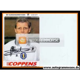 Autogramm Fussball | SC Eendracht Aalst | 1995 | Koen DE VLEESCHAUWER
