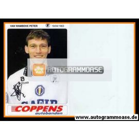 Autogramm Fussball | SC Eendracht Aalst | 1995 | Peter VAN WAMBEKE