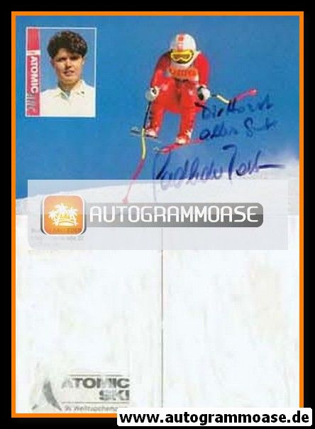 Autogramm Ski Alpin | Barbara SADLEDER | 1980er (Atomic)