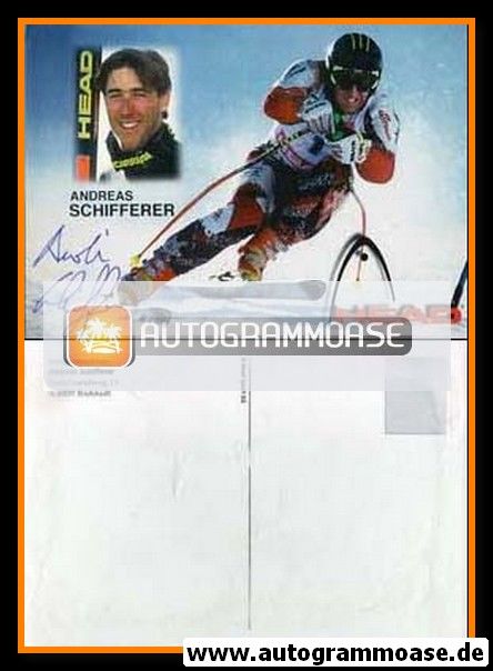 Autogramm Ski Alpin | Andreas SCHIFFERER | 1990er (Head)