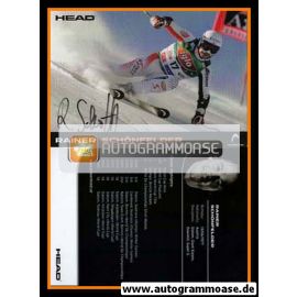 Autogramm Ski Alpin | Rainer SCHÖNFELDER | 2006 (Head)