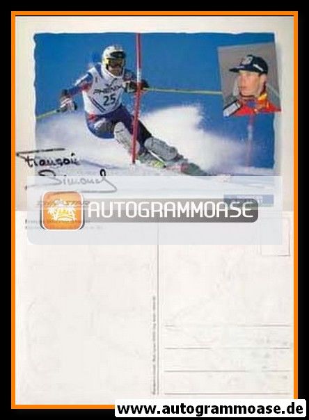 Autogramm Ski Alpin | Francois SIMOND | 1990er (Dynastar)