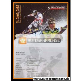 Autogramm Ski Alpin | Fritz STROBL | 2000er (Blizzard)
