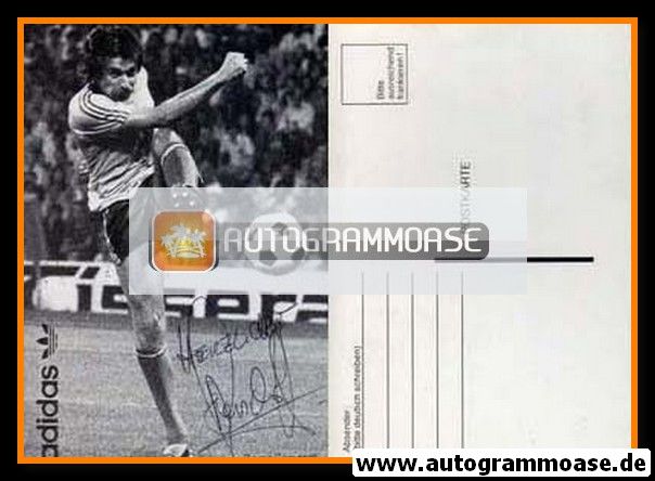 Autogramm Fussball | 1970er Adidas | Bernd GERSDORFF