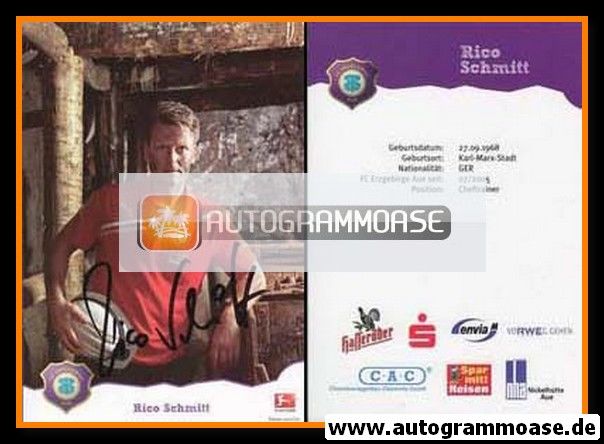 Autogramm Fussball | FC Erzgebirge Aue | 2011 | Rico SCHMITT