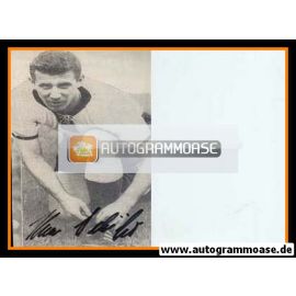 Autogramm Fussball | DFB | 1950er | Hans SCHÄFER (Portrait SW XM sitzend)