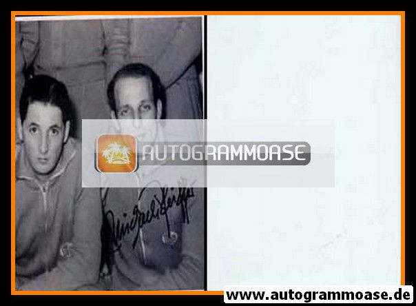 Autogramm Fussball | DFB | 1954 Foto | Michael PFEIFFER (Portrait SW)
