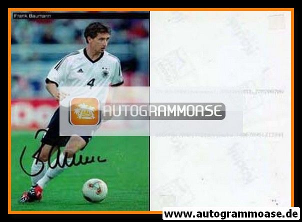 Autogramm Fussball | DFB | 2006 Foto | Frank BAUMANN (Spielszene)
