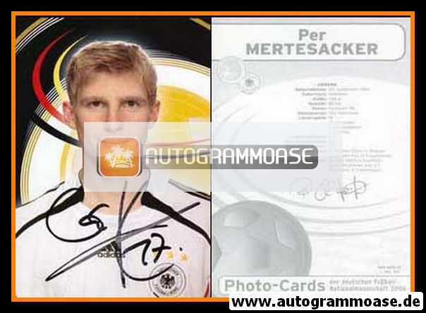 Autogramm Fussball | DFB | 2006 Photo-Cards | Per MERTESACKER (Portrait)