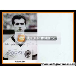 Autogramm Fussball | DFB | 1960er Retro | Wolfgang SOLZ (Portrait SW)