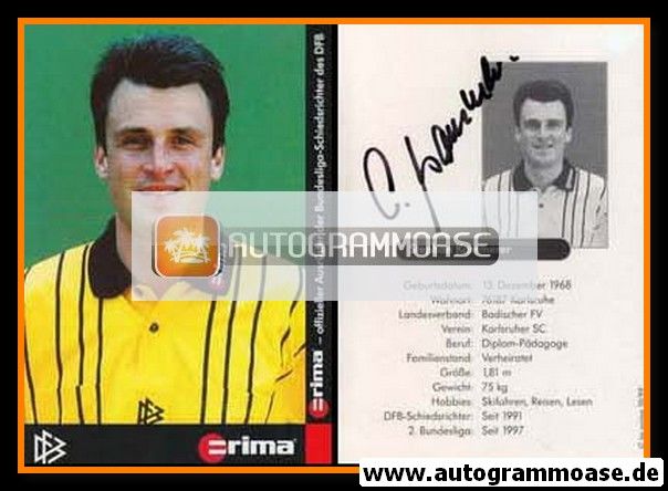 Autogramm Fussball | Schiedsrichter | 1999 Erima | Stephan KAMMERER