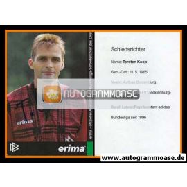 Autogramm Fussball | Schiedsrichter | 2000er Erima | Torsten KOOP