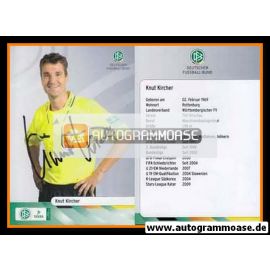 Autogramm Fussball | Schiedsrichter | 2009 Dekra | Knut KIRCHER