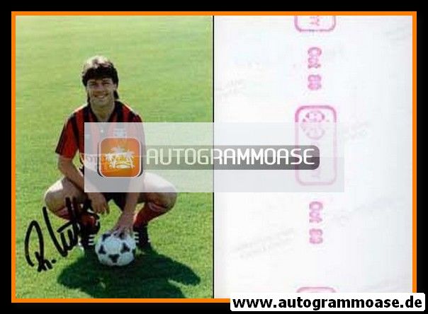 Autogramm Fussball | Neuchatel Xamax FC | 1980er Foto | Robert LÜTHI