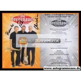 Autogramme Volksmusik | DIE BREITENAUER MUSIKANTEN | 2000er (Portrait Color)