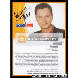 Autogramm TV | MDR | Andreas FRITSCH | 2010er "Dabei Ab Zwei / Hier Ab Vier"