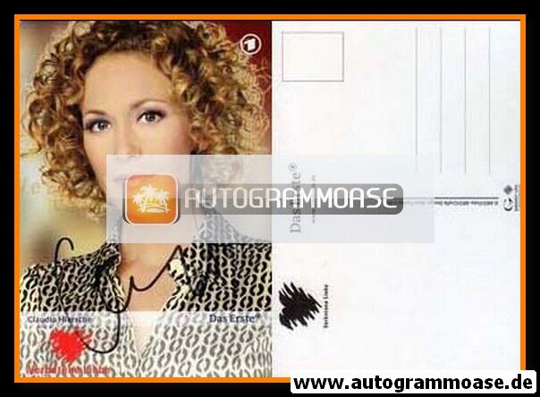 Autogramm TV | ARD | Claudia HIERSCHE | 2000er "Verbotene Liebe" (Portrait Color) Fischer