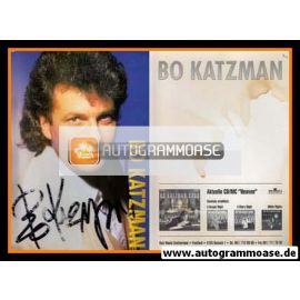 Autogramm Rock | Bo KATZMAN | 1996 "Heaven" (Portrait Color BMG) _