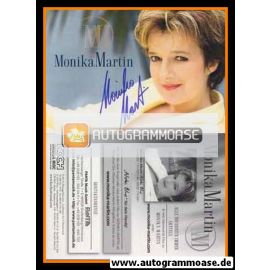 Autogramm Schlager | Monika MARTIN | 2007 "Aloha Blue" (Koch)