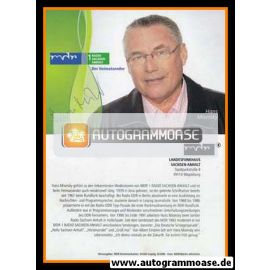 Autogramm Radio | MDR1 Sachsen-Anhalt | Hans MISERSKY | 2010er (Portrait Color)