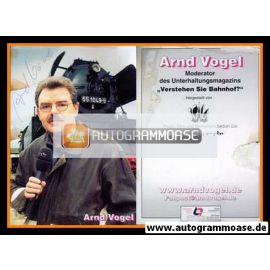 Autogramm TV | MDR | Arnd VOGEL | 2000er "Verstehen Sie Bahnhof?"