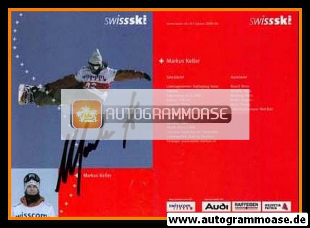 Autogramm Snowboard | Markus KELLER | 2005 (Swiss Ski)