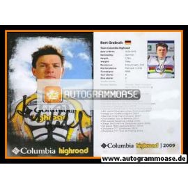 Autogramm Radsport | Bert GRABSCH | 2009 (Columbia)