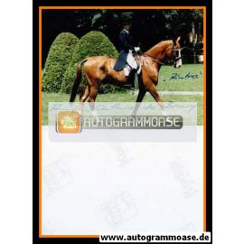 Autogramm Reiten | Amy-Catherine DE BARY | 1990er Foto (Pferd)
