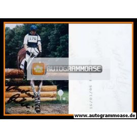 Autogramm Reiten | Andreas DIBOWSKI | 2000er Foto (Sprungszene)