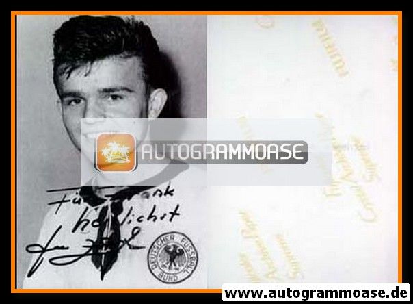 Autogramm Fussball | DFB | 1960er Foto | Klaus ZACZYK (Portrait SW)