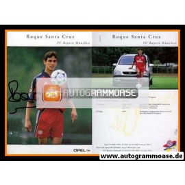 Autogramm Fussball | FC Bayern München | 1999 | Roque SANTA CRUZ