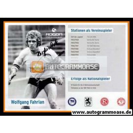 Autogramm Fussball | 1970er Retro | Wolfgang FAHRIAN (Rogon)