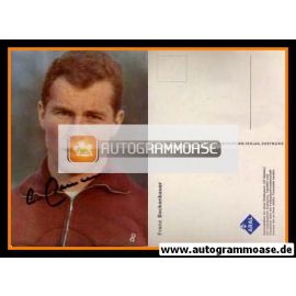 Autogramm Fussball | FC Bayern München | 1966 | Franz BECKENBAUER (Portrait Color Aral)
