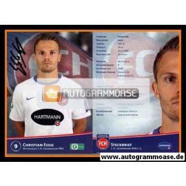 Autogramm Fussball | 1. FC Heidenheim 1846 | 2011 | Christian ESSIG