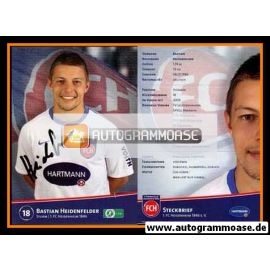 Autogramm Fussball | 1. FC Heidenheim 1846 | 2011 | Bastian HEIDENFELDER