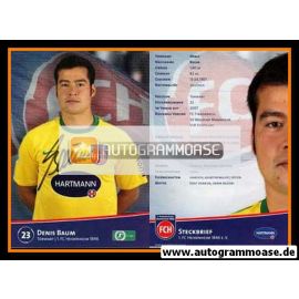 Autogramm Fussball | 1. FC Heidenheim 1846 | 2011 | Denis BAUM