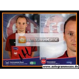 Autogramm Fussball | 1. FC Heidenheim 1846 | 2011 | Alexander RAAF