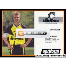 Autogramm Fussball | Borussia Dortmund | 1990 | Thomas HELMER
