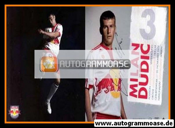 Autogramm Fussball | FC Red Bull Salzburg | 2009 | Milan DUDIC