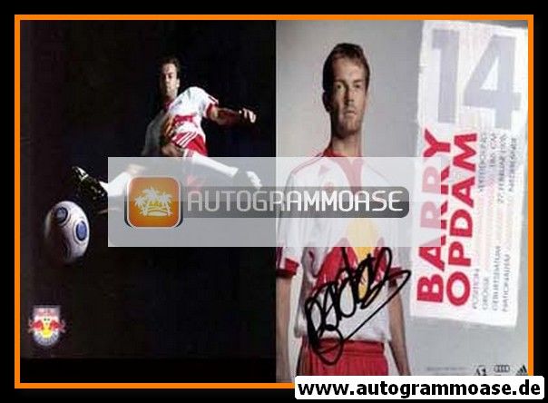Autogramm Fussball | FC Red Bull Salzburg | 2009 | Barry OPDAM