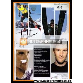 Autogramm Langlauf / NK | Ronny ACKERMANN | 2000er (Collage Color Joka) OS-Silber
