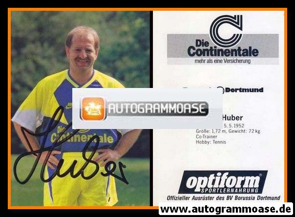 Autogramm Fussball | Borussia Dortmund | 1990 | Lothar HUBER